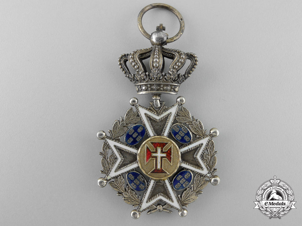 a_portuguese_military_order_of_christ;_officer's_cross_m_711