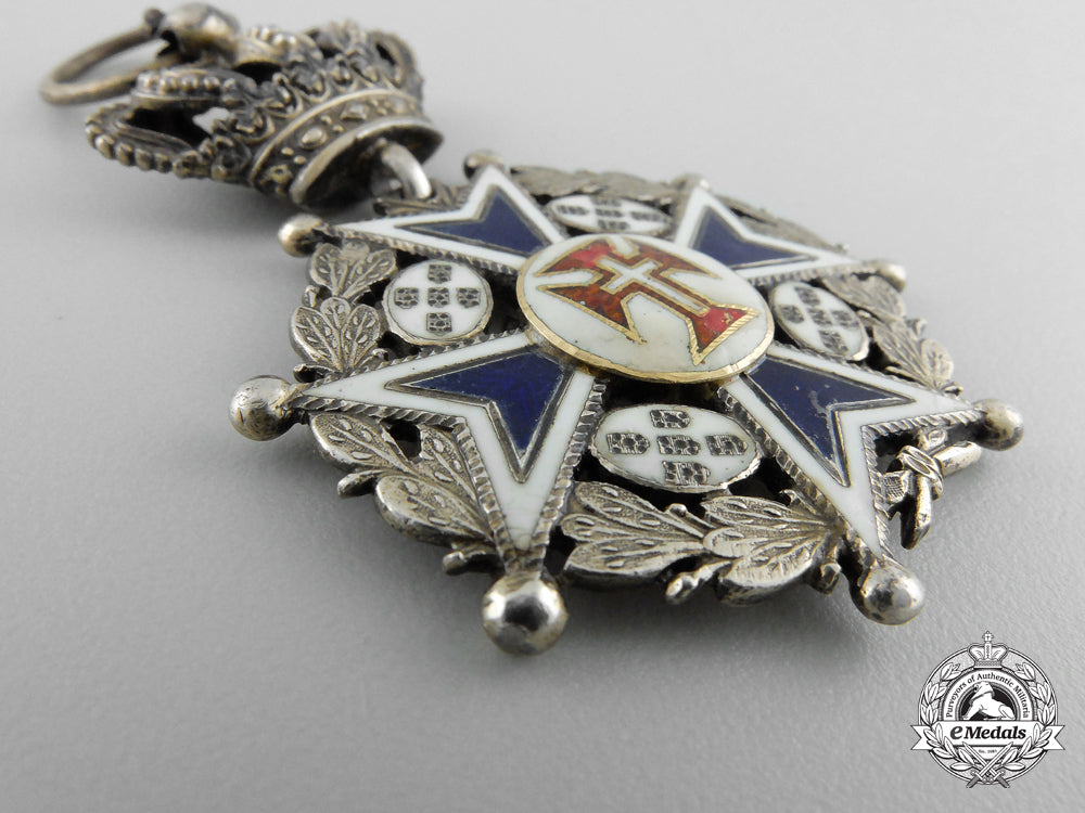 a_portuguese_military_order_of_christ;_officer's_cross_m_712