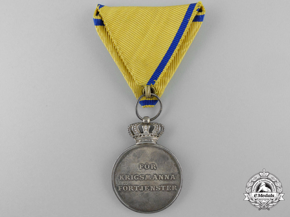 sweden._an_order_of_the_sword,_silver_merit_medal,_c.1910_m_731_2