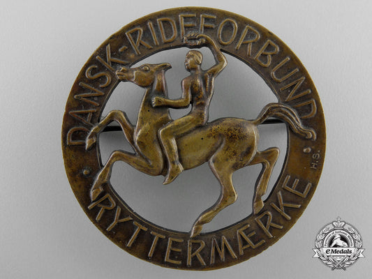 a1930'_s_danish_horseman's_knights_badge_m_734