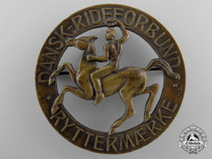 A 1930'S Danish Horseman's Knights Badge