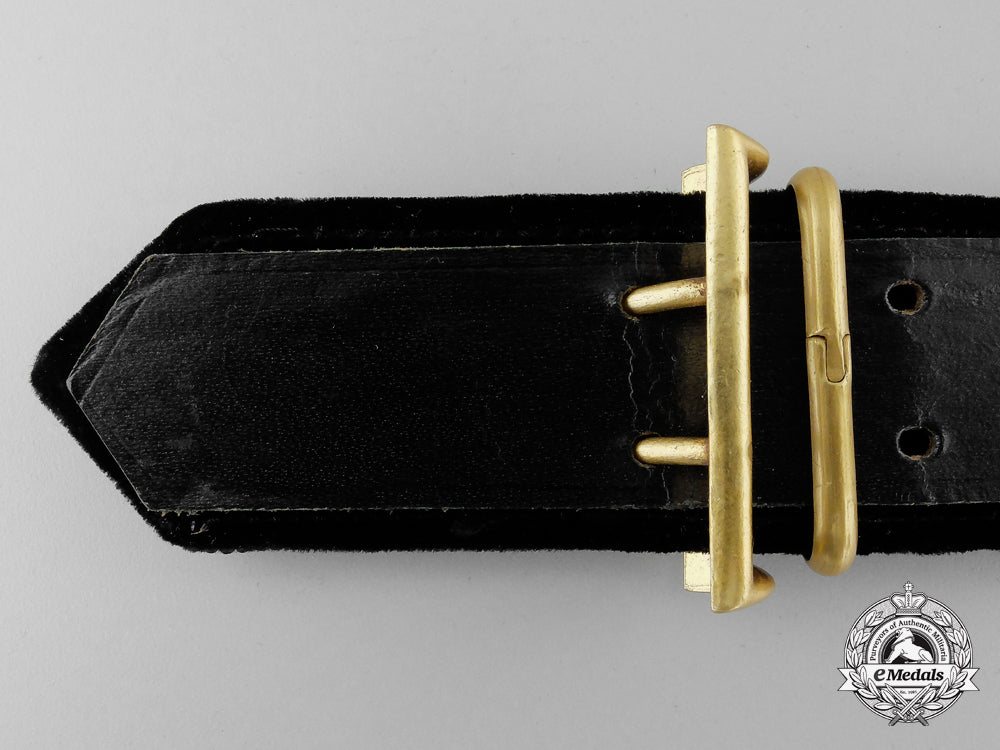a1940_german_line_officer's_undress_buckle_and_fittings_with_belt_by_friedrich_linden_m_795