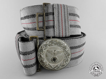 a_rare_initial_pattern_rlb_leader's_brocade_dress_belt;_published_example_m_797