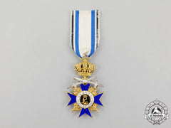 Bavaria. A Bavarian Order Of Military Merit Third Class With Crown And Swords By J. Leser