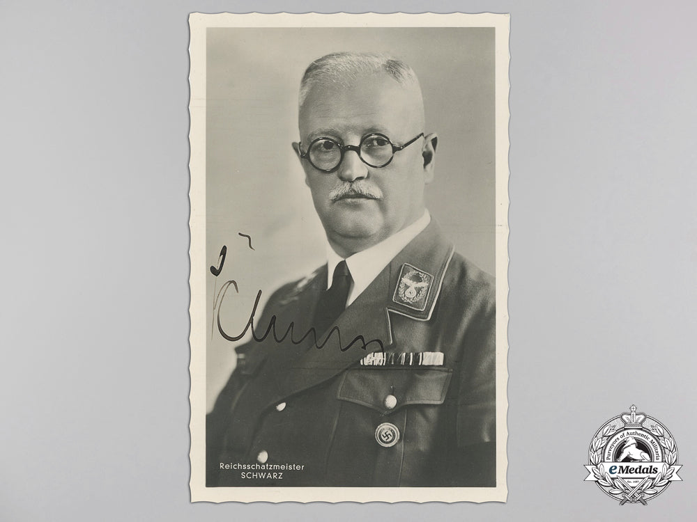 a_yugoslavian_st._sava_award_document_to_nsdap_reichsschatzmeister_franz_xaver_schwarz;_party_member_number"6"_m_877