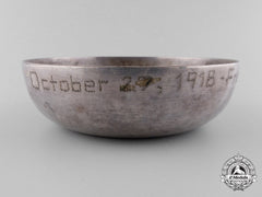 A First War Trench Art Tray To Lieutenant-Colonel William George Barker Vc, Dso & Bar, Mc & Two Bars