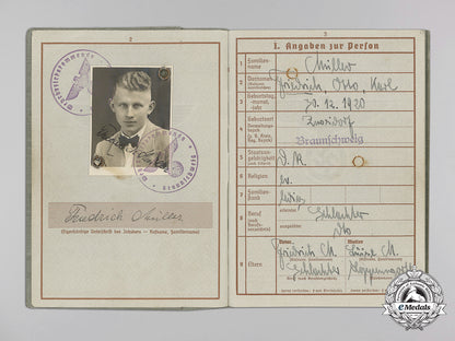 germany,_heer._a_wehrpass&_awards_documents_to_the4_th_panzer_division;_kurland_cufftitle_m_950
