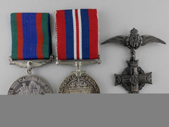 A Second War Memorial Cross Group To Leading Aircraftman James E. Stanley Rcaf