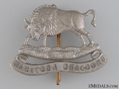 Canada. Manitoba Dragoons Militia Cap Badge