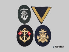 Germany, Wehrmacht. A Mixed Lot of Rank and Specialty Sleeve Insignia