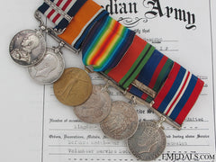 Military Medal & Bar To The Manitoba Regiment