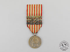 Italy. A Medal For The Independence Wars And Unification 1865, 3 Clasps