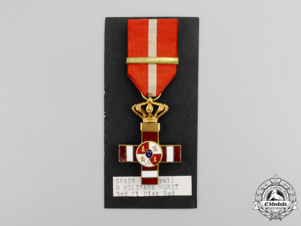 spain._an_order_of_military_merit,_red_distinction,1_st_class,_c.1905_mm_000579
