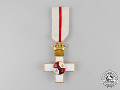 Spain. An Order Of Military Merit, 1St Class Cross With White Distinction, Franco Era (1936-1976)