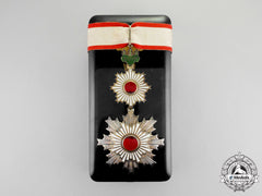 Japan. An Order Of The Rising Sun, Second Class Set With Case C.1935