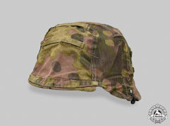 Germany, Ss. A Waffen-Ss B-Pattern Oak Leaf Camouflage Helmet Cover