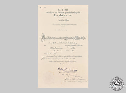 austria,_imperial._a_large_military_merit_cross_iii_class_document,_infantry_regiment61__mnc2021_m20_0834