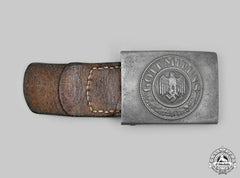 Germany, Heer. An Em/Nco’s Belt Buckle, By Ernst Schneider