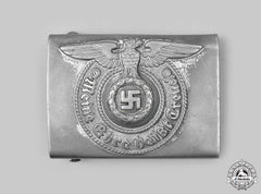 Germany, Ss. A Ss Em/Nco”S Belt Buckle, By F.w. Assmann & Söhne