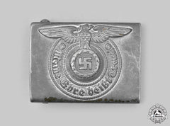 Germany, Ss. A Ss Em/Nco’s Belt Buckle, By F.w. Assmann & Söhne