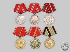 Germany, Democratic Republic. A Lot Of Service Medals