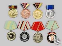 Germany, Democratic Republic. A Lot Of Service Medals