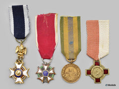 United States. A Lot Of Four Miniature Awards