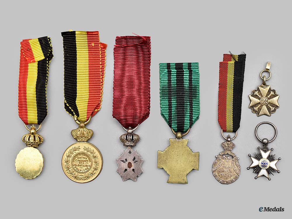 belgium,_kingdom._a_lot_of_seven_miniature_awards__mnc3854-_1_