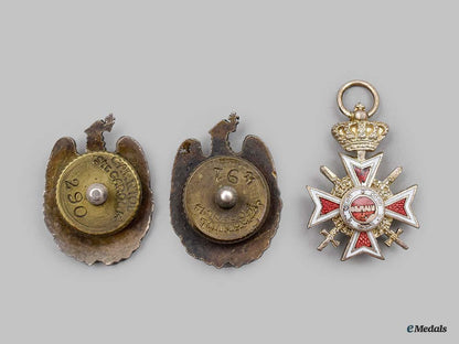 romania,_kingdom._a_lot_of_three_miniature_awards__mnc3906-_1_