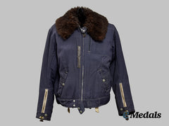 Germany, Luftwaffe. A Dark Blue Winter Flight Jacket