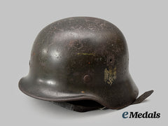Germany, Heer. An Double-Decal M40 Stahlhelm
