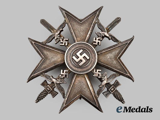 germany,_wehrmacht._a_spanish_cross_in_silver,_by_wilhelm_deumer__mnc4600_1