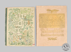 Germany, Third Reich. A Pair Of Cigarette Card Albums