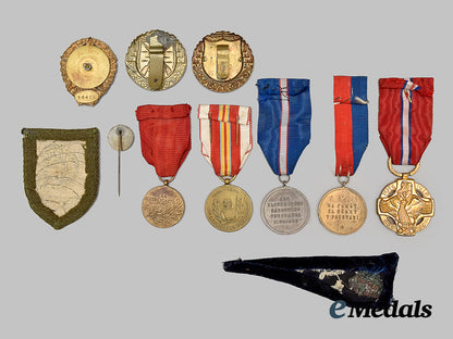 czechoslovakia,_republic._a_mixed_lot_of_medals,_badges&_insignia__mnc5138