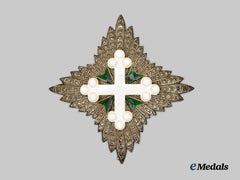 Italy, Kingdom. An Order Of St. Maurice & Lazarus, Grand Officer’s Cross Star, C.1917