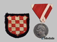 Germany, Ss. A Pair Of Croatian Axis Collaborator Items