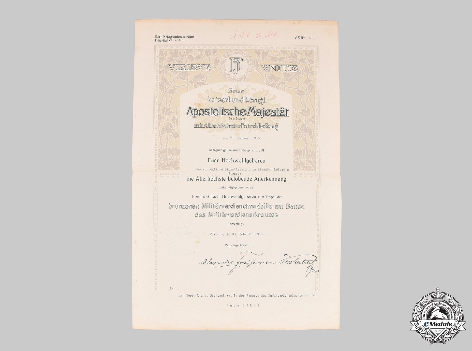 austria,_imperial._a_large_first_war_military_merit_medal_document_to_oberleutnant_gally__mnc5614_m20_0254