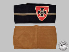 Germany, Third Reich. A Pair Of Armbands