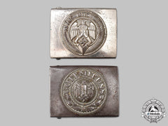 Germany, Third Reich. A Pair Of Belt Buckles