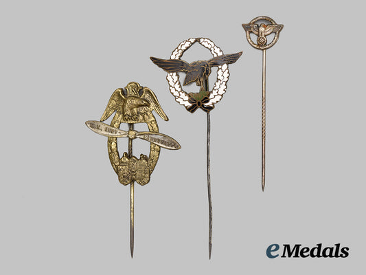 austria-_hungary,_empire;_germany,_third_reich._a_mixed_lot_of_stick_pins__mnc5665_2_1