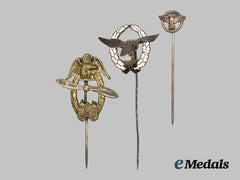 Austria-Hungary, Empire; Germany, Third Reich. A Mixed Lot Of Stick Pins