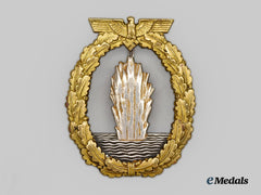 Germany, Kriegsmarine. A Minesweeper War Badge, By Schwerin