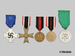 Germany, Third Reich. A Mixed Lot Of Decorations