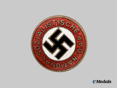 Germany, Nsdap. A Membership Badge, Small Version, By Ferdinand Hoffstätter