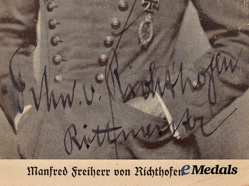 germany,_imperial._a_wartime_signed_photo_of_manfred_von_richthofen,_with_commemorative_death_publication__mnc6050