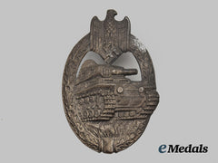 Germany, Wehrmacht. A Panzer Assault Badge, Silver Grade, As-Marked