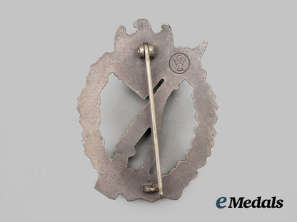 germany,_wehrmacht._a_mint_infantry_assault_badge,_silver_grade,_by_gebrüder_wegerhoff__mnc6557