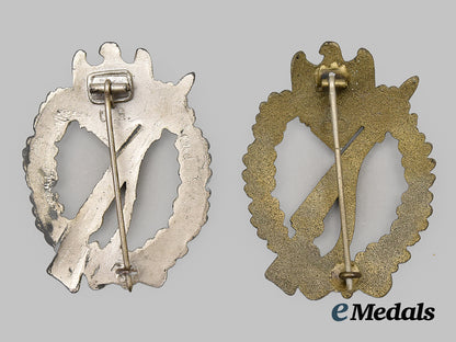 germany,_wehrmacht._a_pair_of_infantry_assault_badges__mnc6655