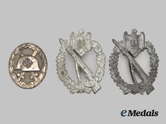 Germany, Wehrmacht. A Lot Of Service Badges