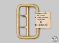 Germany, Nsdap. A Mint And Unissued Political Leader’s Belt Buckle, By Dominik Schönbaumfelds Sohn